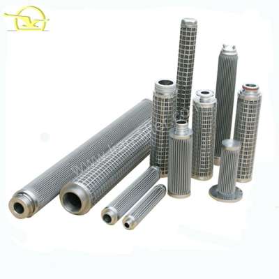 SS pleated oil filter element used to industrial machine filtration and separation equipment