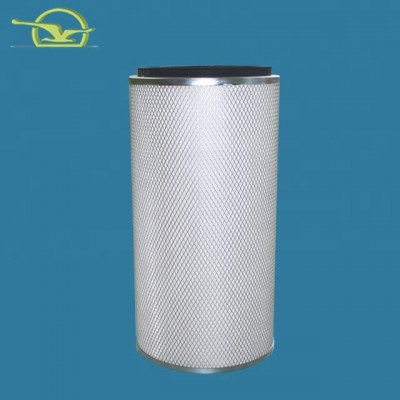 GX4266 PP folded filter Paper and Fiberglass wood Pulp Fiber Air Filter Cartridge